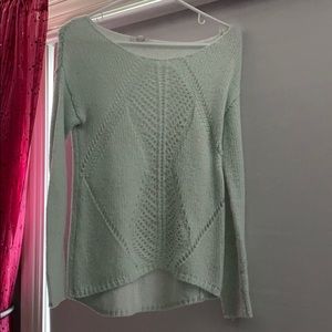 Sea Green Knitted Sweater